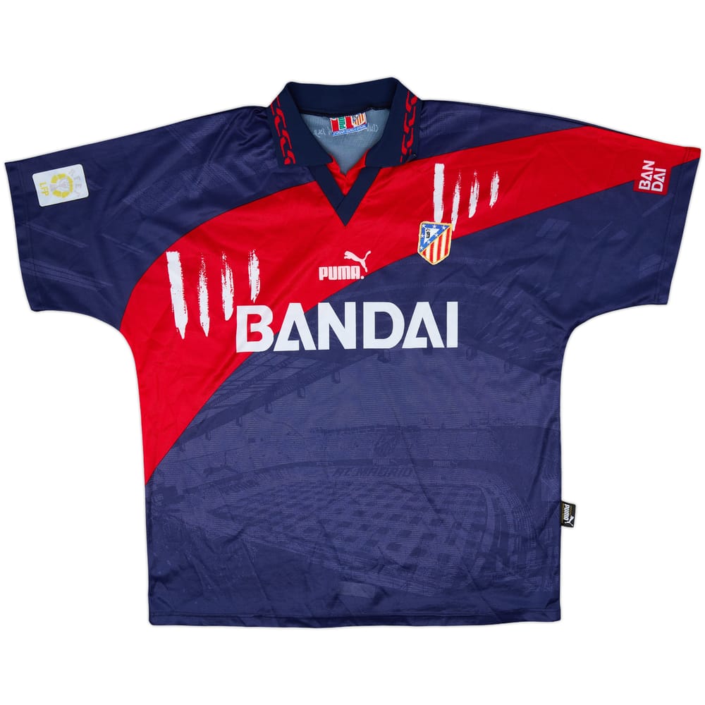 1995-96 Atletico Madrid Away Shirt - 9/10 - (XL)