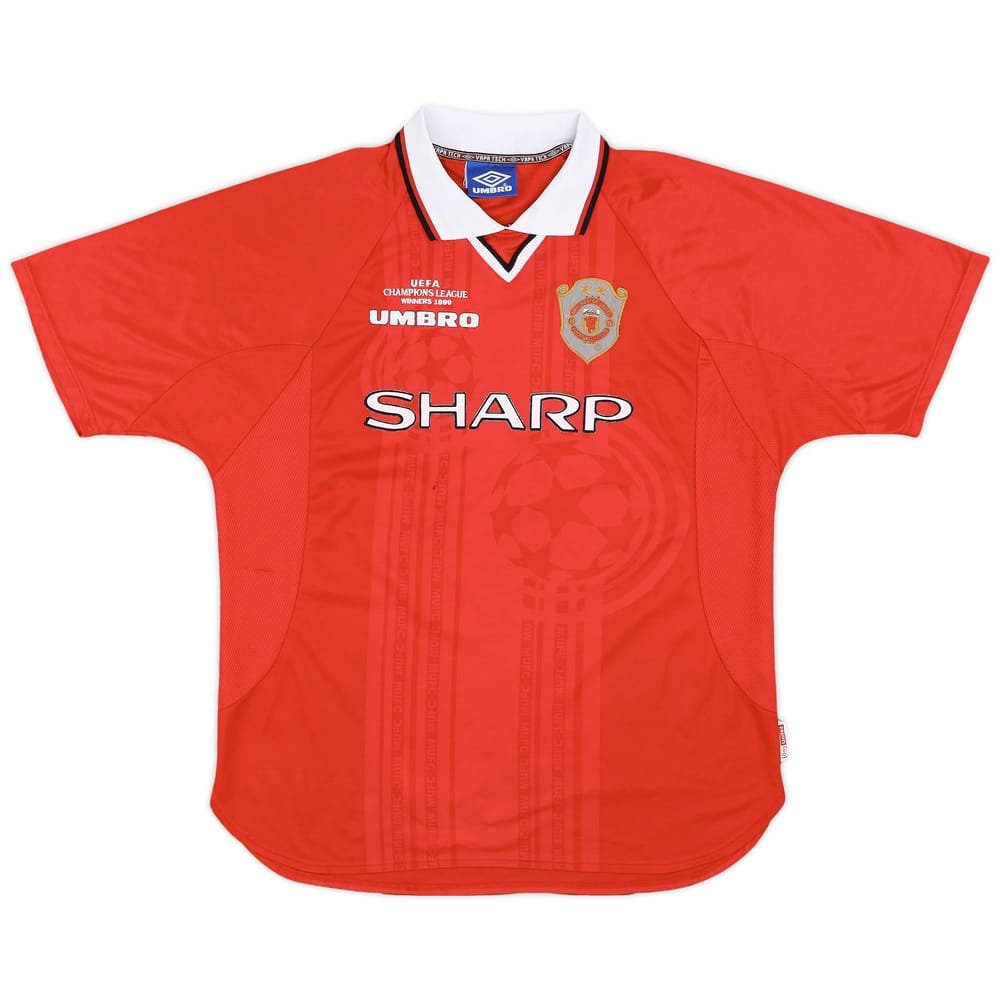 1999-00 Manchester United 'CL Winners' Shirt - 4/10 - (XL)