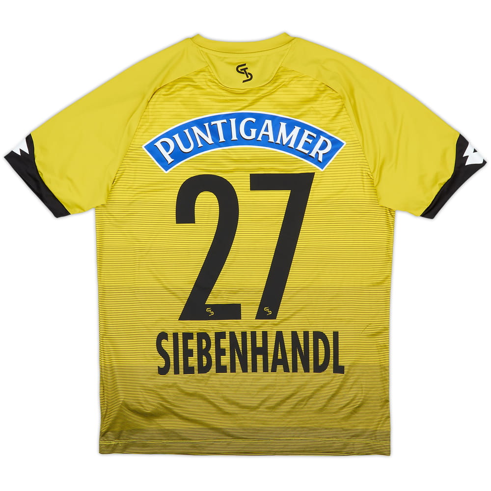 2019-20 Sturm Graz GK Shirt Siebenhandl #27 - 7/10 - (S)