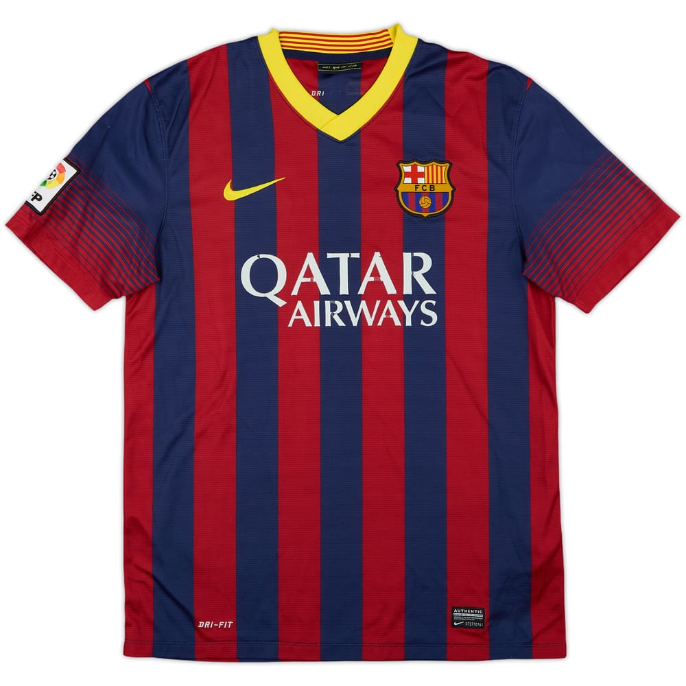 2013-14 Barcelona Home Shirt - 5/10 - (M)