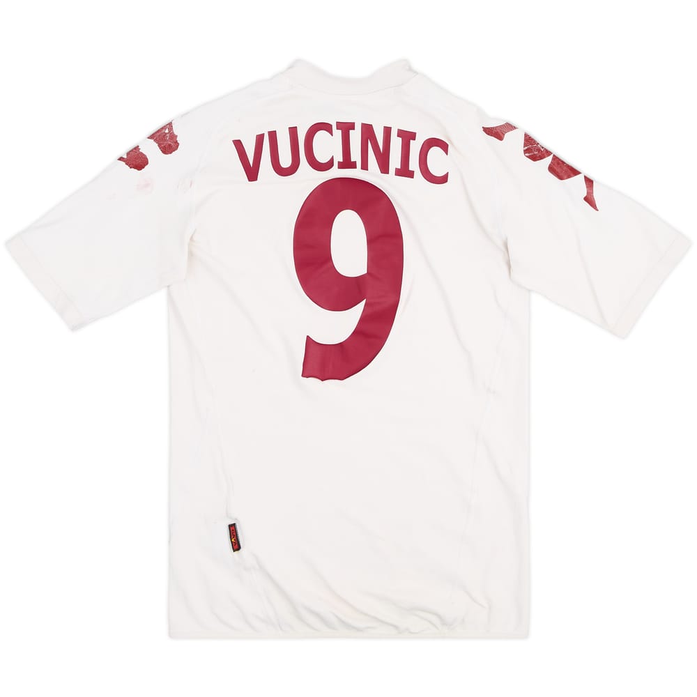 2007-08 Roma Away Shirt Vucinic #9 - 4/10 - (XS)