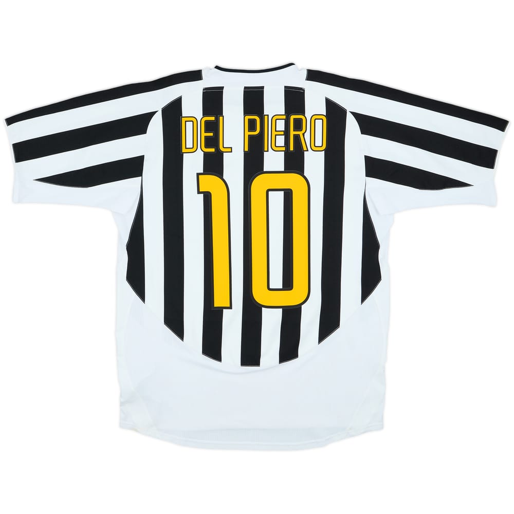 2003-04 Juventus Home Shirt Del Piero #10 - 5/10 - (L)