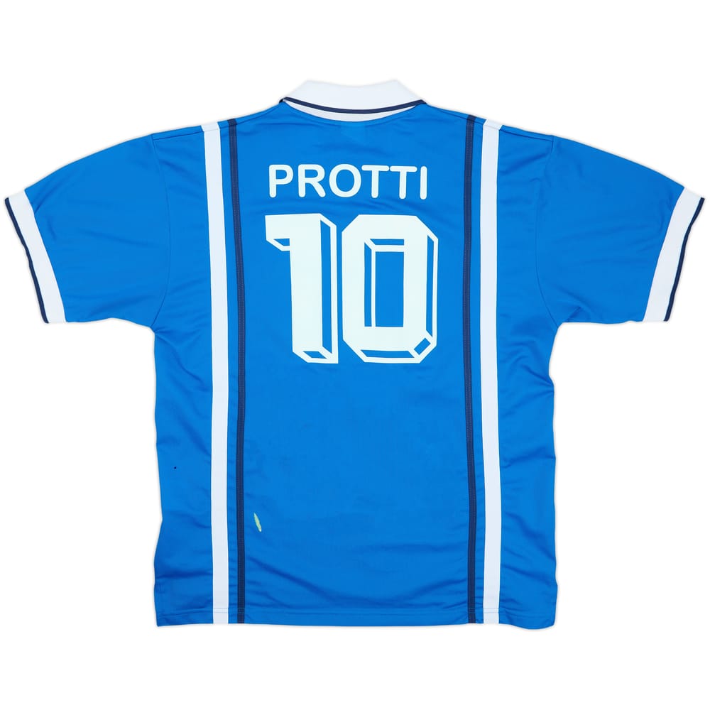 Camiseta de local del Napoli 1997-98 Protti #10 - 6/10 - (L)