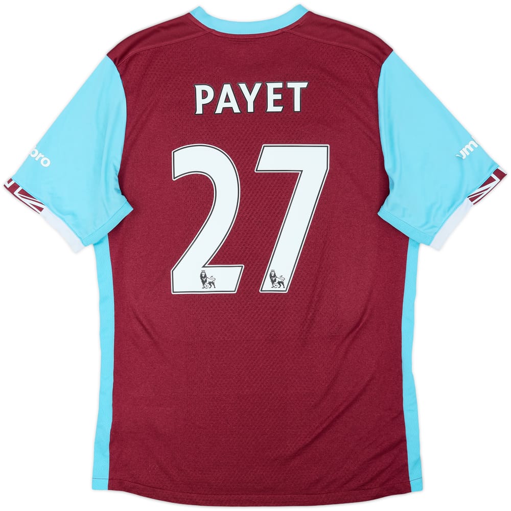 2016-17 West Ham Home Shirt Payet #27 - 5/10 - (L)