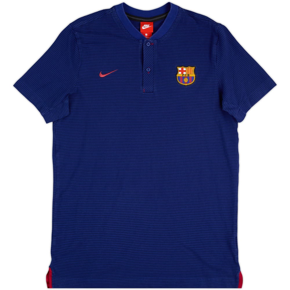 2017-18 Barcelona Nike Polo Shirt - 10/10 - (L)