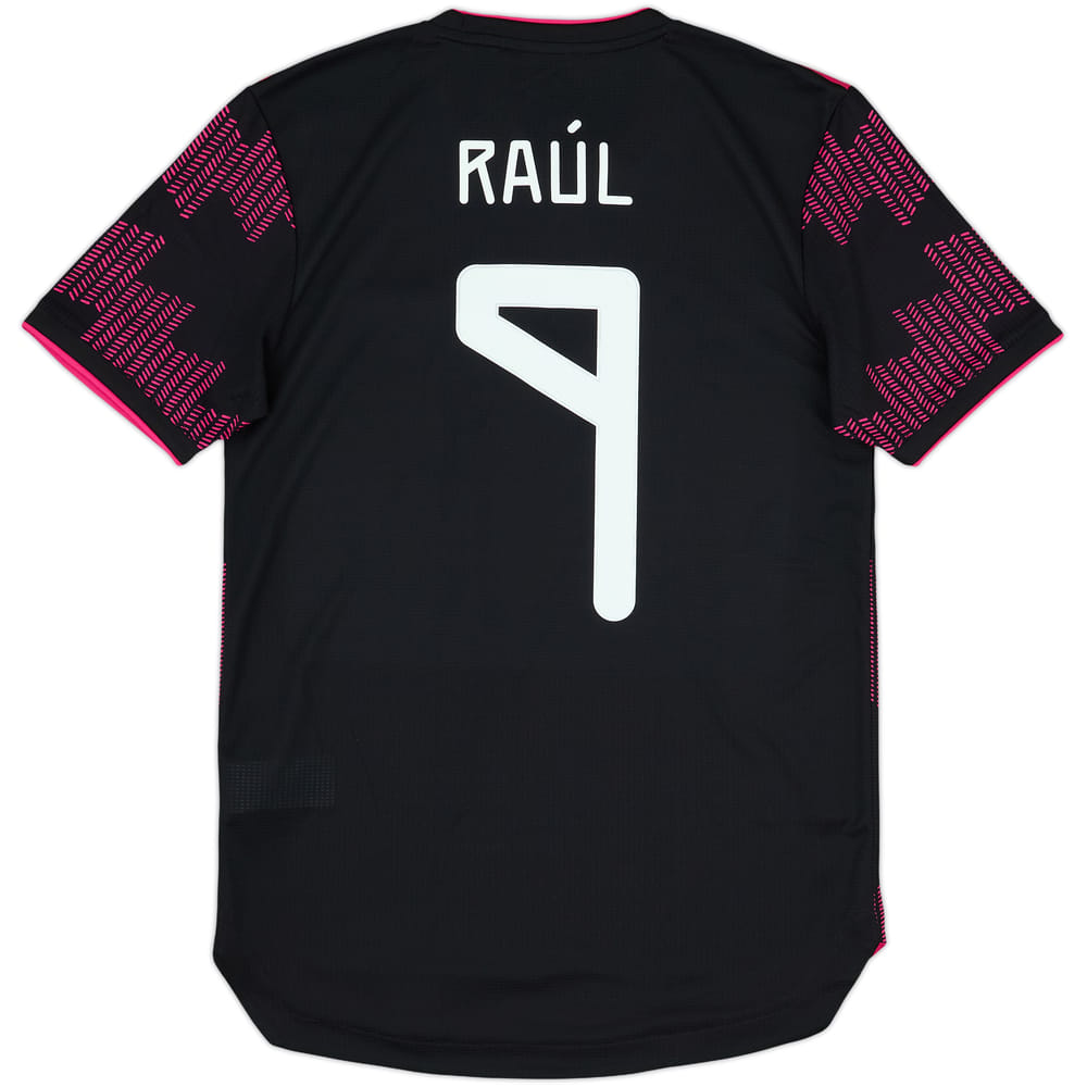 Camiseta auténtica de local de México 2020-21 Raul #9 (S)