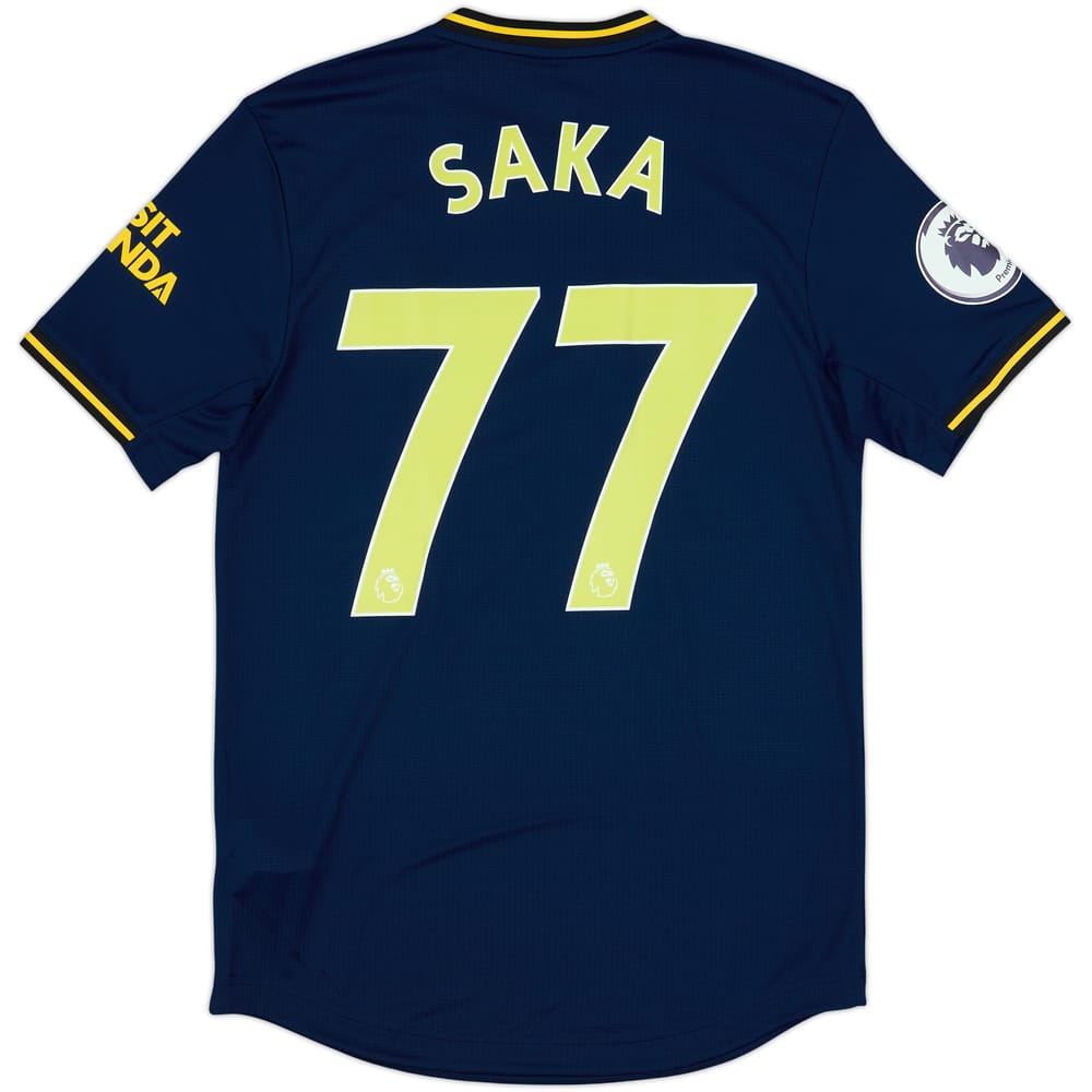 2019-20 Arsenal Authentic Third Shirt Saka #77 - 8/10 - (S)