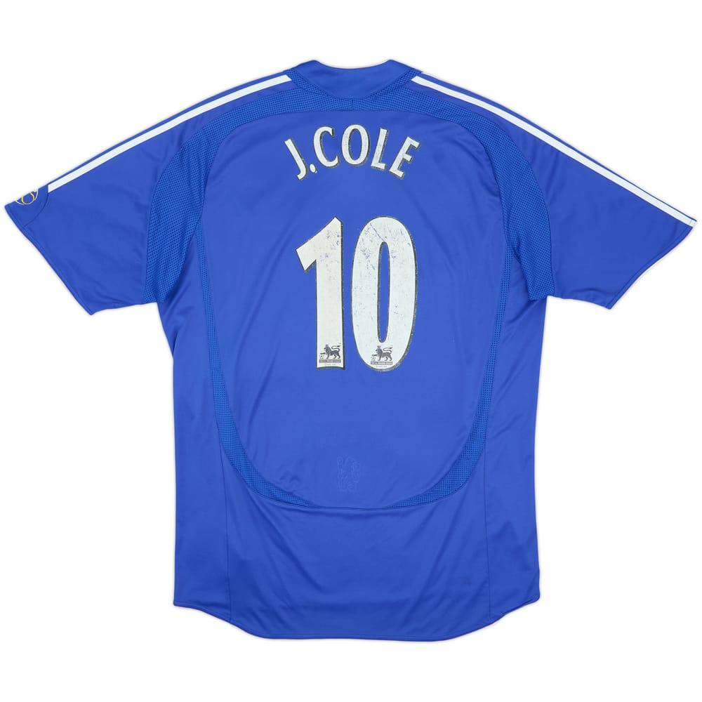 2006-08 Chelsea Home Shirt J. Cole #10 - 5/10 - (XL)