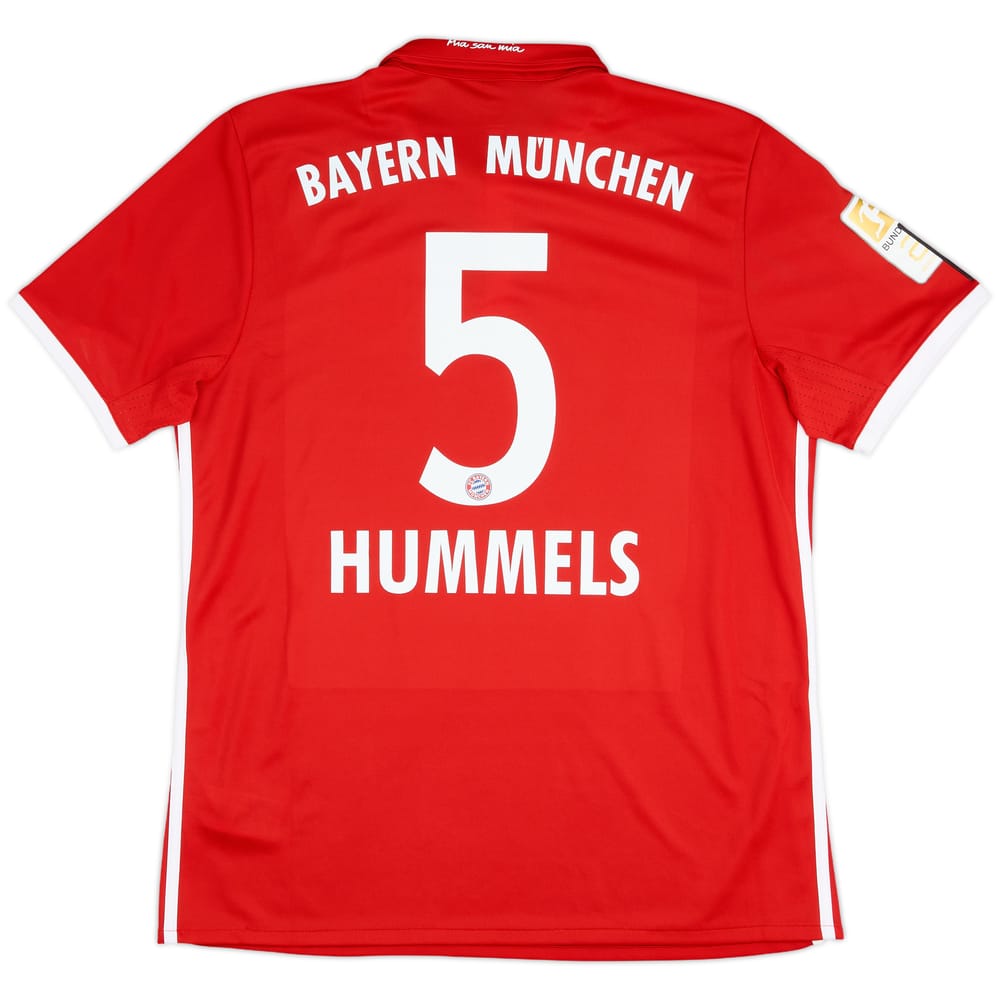 2016-17 Bayern Munich Home Shirt Hummels #5 - 9/10 - (L)