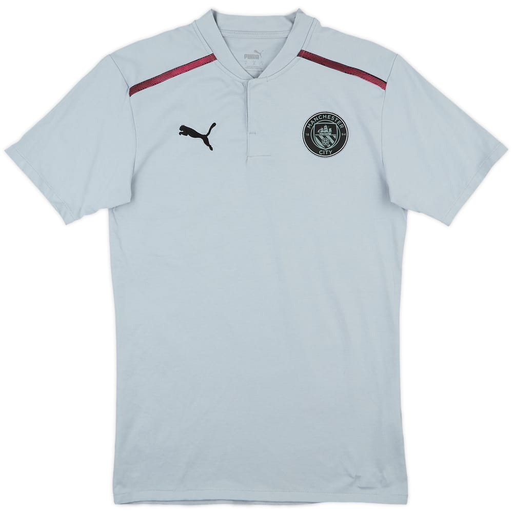 2021-22 Manchester City Puma Polo Shirt - 10/10 - (S)