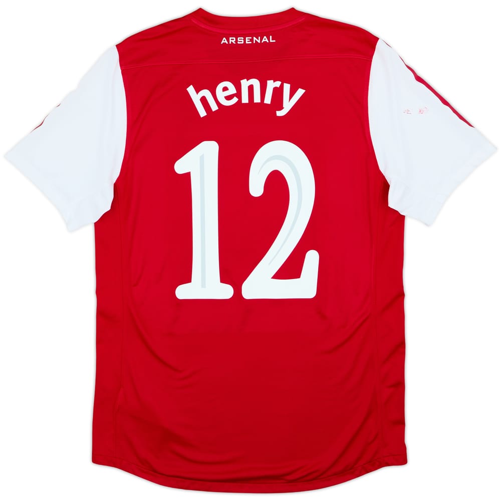 2011-12 Arsenal Player Issue Home Shirt Henry #12 - 5/10 - (L)