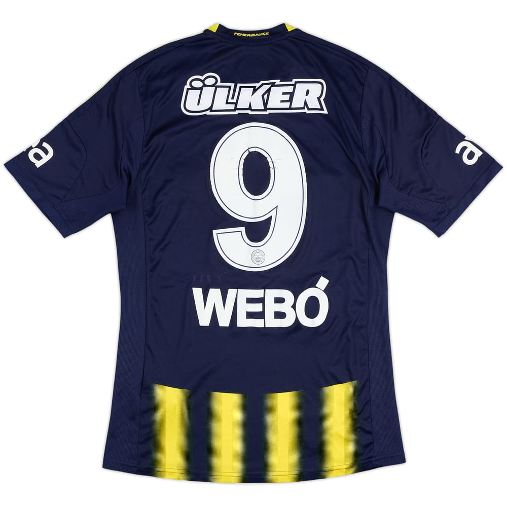 2013-14 Fenerbahce Home Shirt Webo #9 - 5/10 - (M)