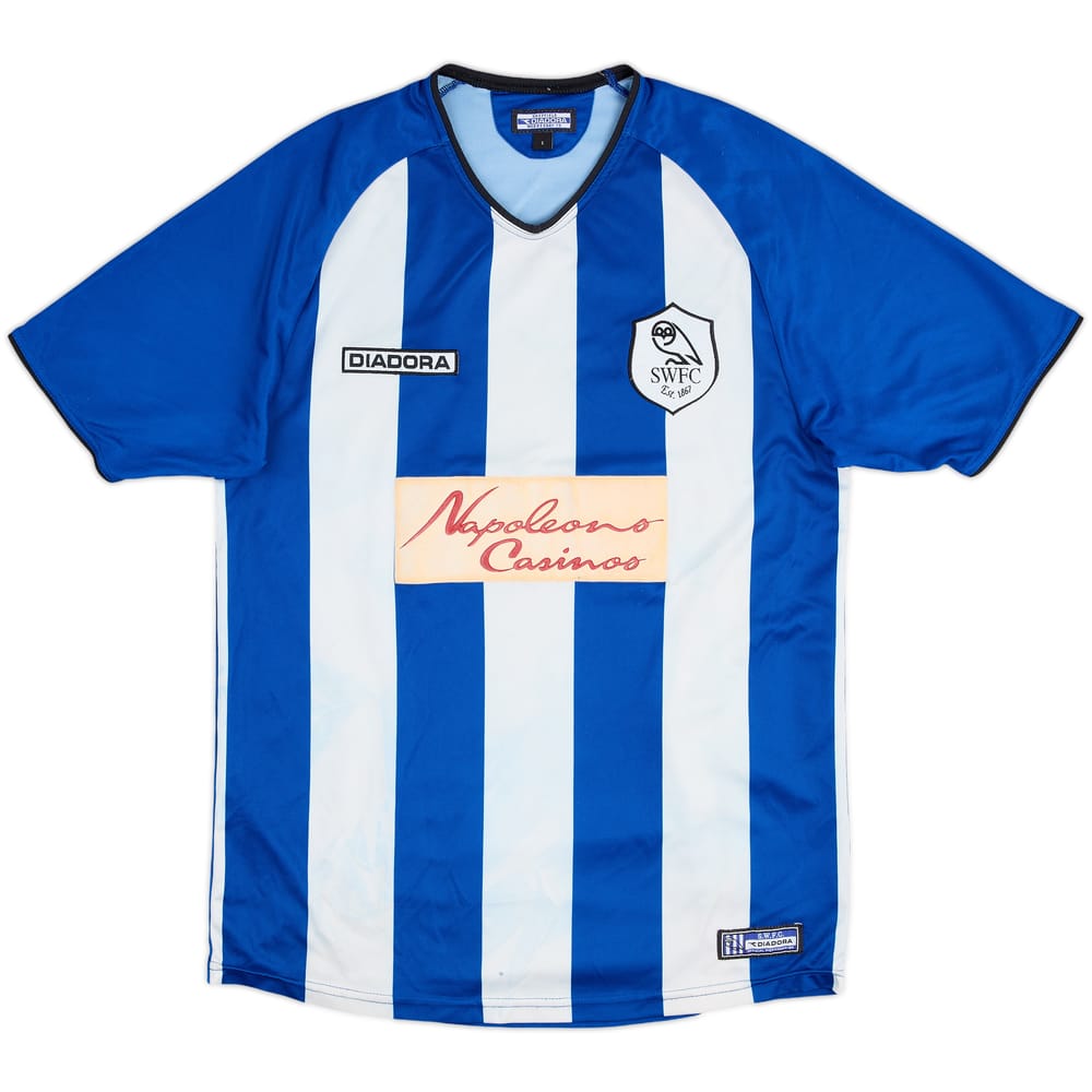 2003-05 Sheffield Wednesday Home Shirt - 6/10 - (S)