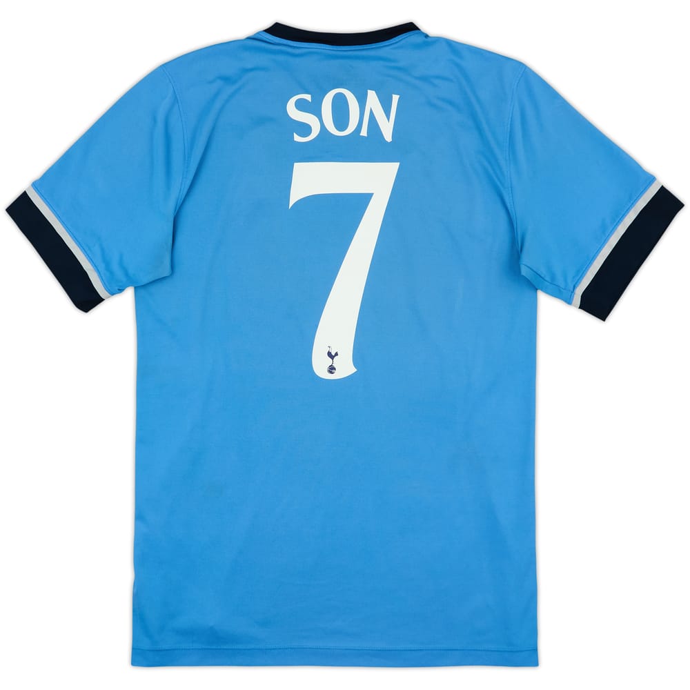 2015-16 Tottenham Away Shirt Son #7 - 3/10 - (M)