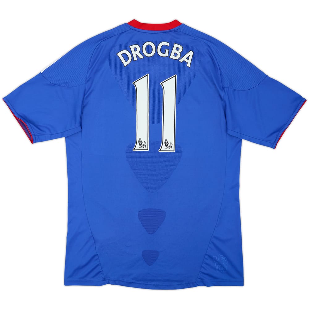 2010-11 Chelsea Home Shirt Drogba #11 - 7/10 - (M)