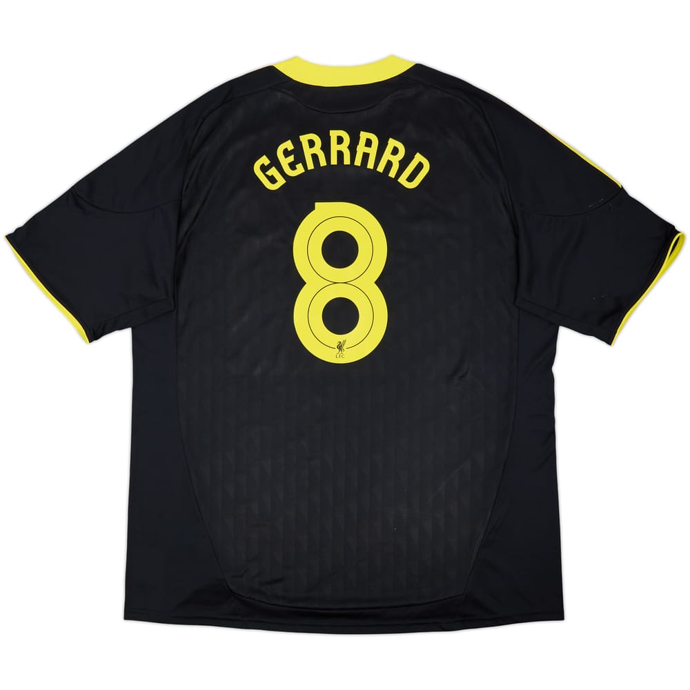 2010-11 Liverpool Third Shirt Gerrard #8 - 7/10 - (3XL)