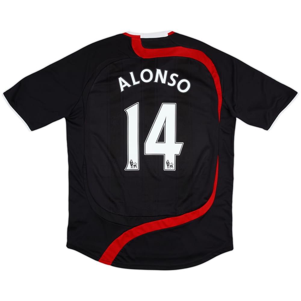 2007-08 Liverpool Third Shirt Alonso #14 - 8/10 - (L)
