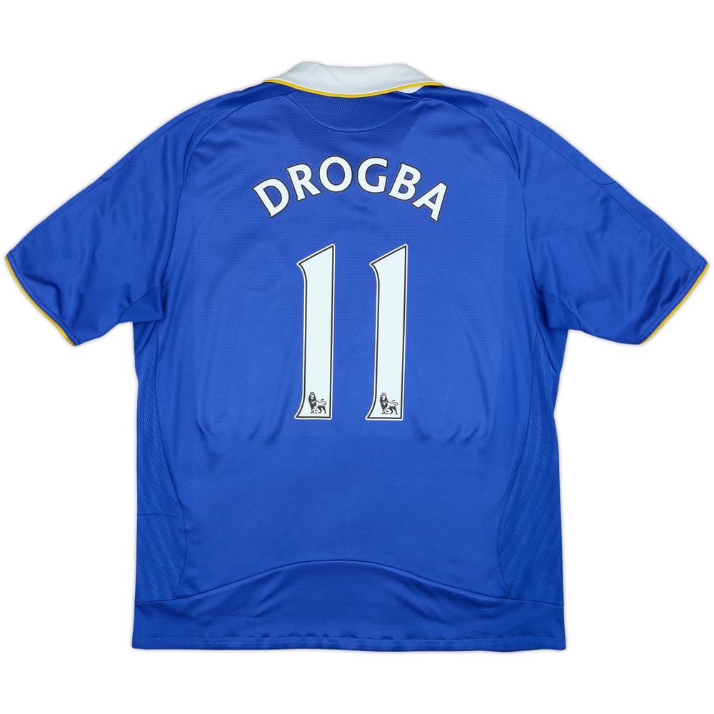 2008-09 Chelsea Home Shirt Drogba #11 - 5/10 - (L)