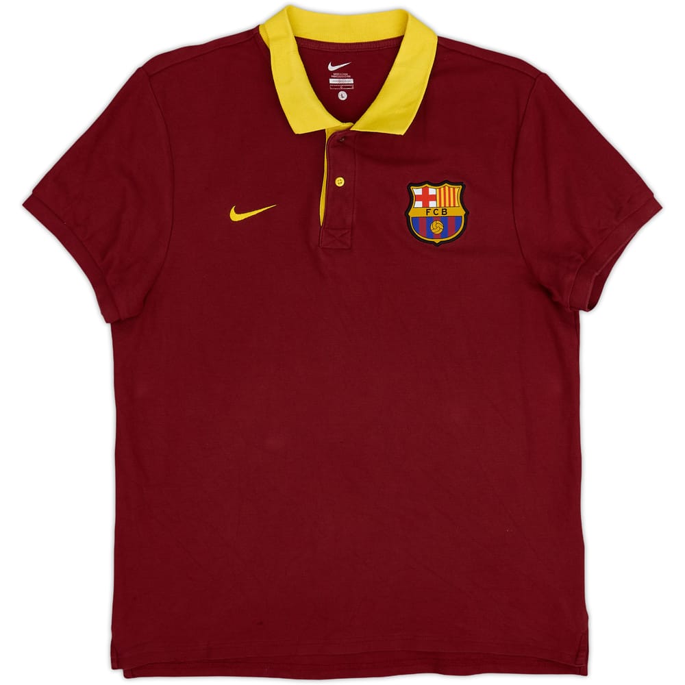 2013-14 Barcelona Nike Polo Shirt - 6/10 - (L)