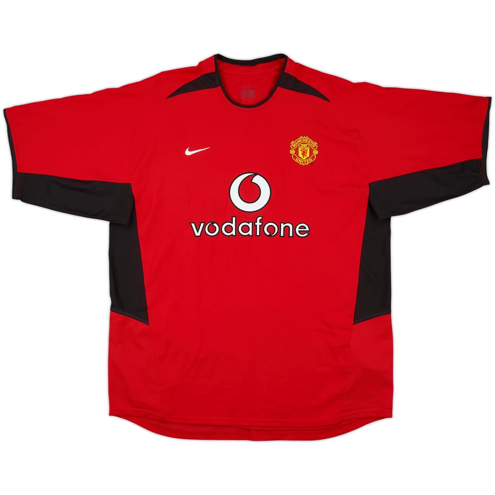 2002-04 Manchester United Home Shirt - 5/10 - (XL)