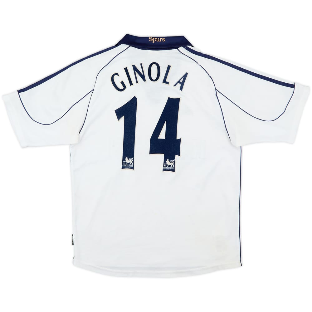 1999-01 Tottenham Home Shirt Ginola #14 - 5/10 - (S)
