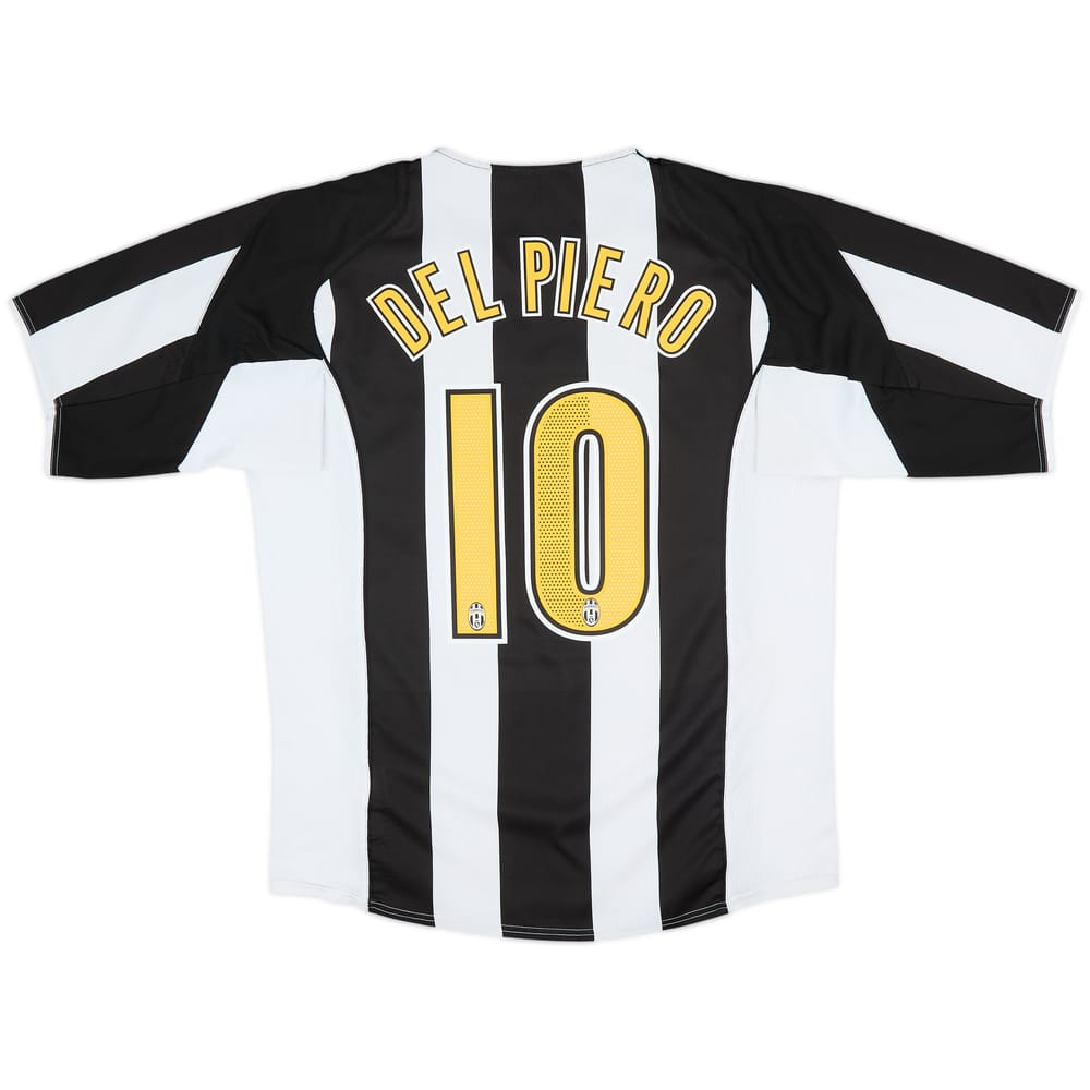 2004-05 Juventus Home Shirt Del Piero #10 - 5/10 - (L)