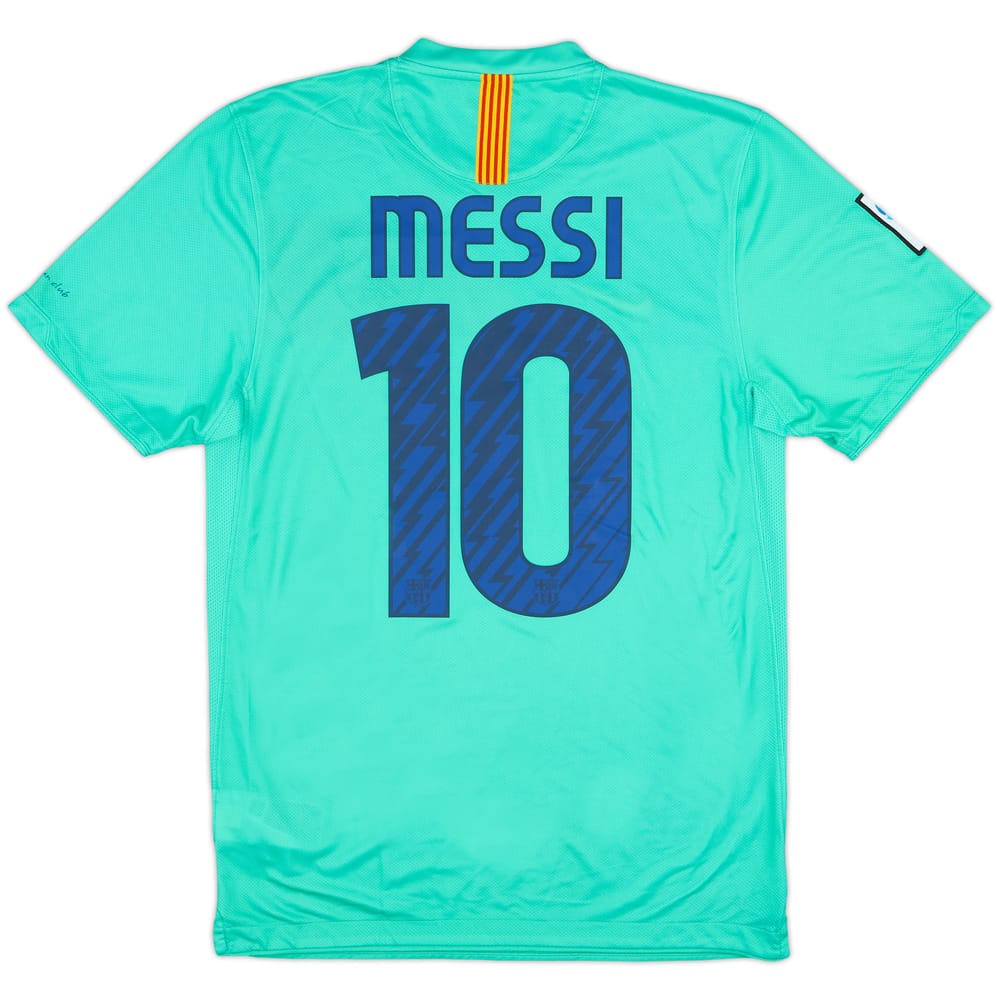 2010-11 Barcelona Away Shirt Messi #10 - 7/10 - (S)
