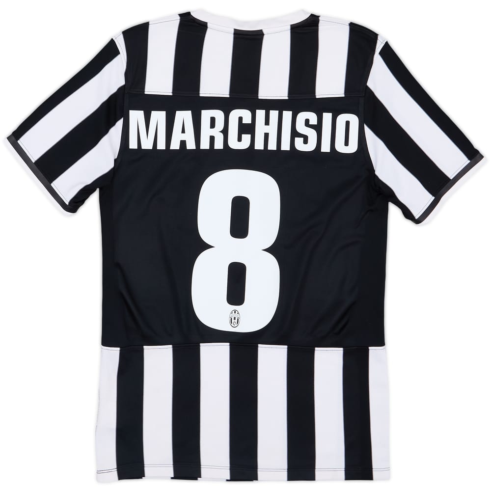 2013-14 Juventus Home Shirt Marchisio #8 - 7/10 - (S)