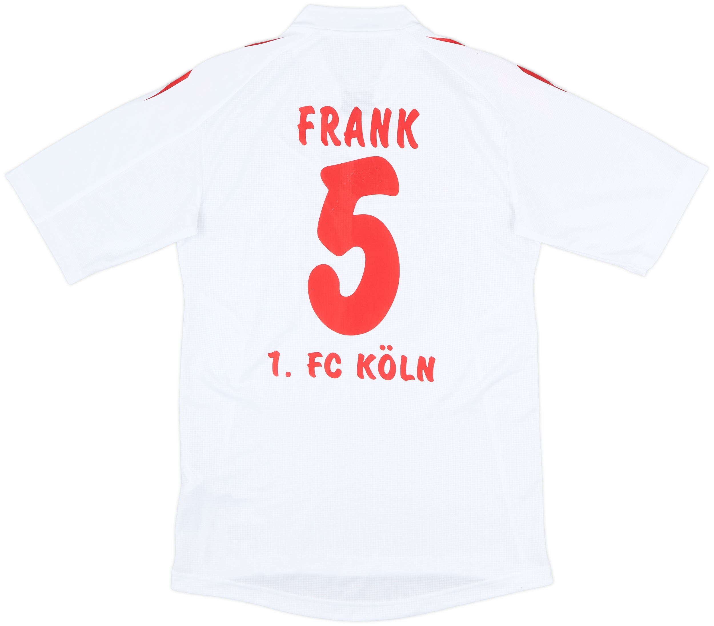 2011-12 FC Koln Home Shirt Frank #5 - 8/10 - (S)