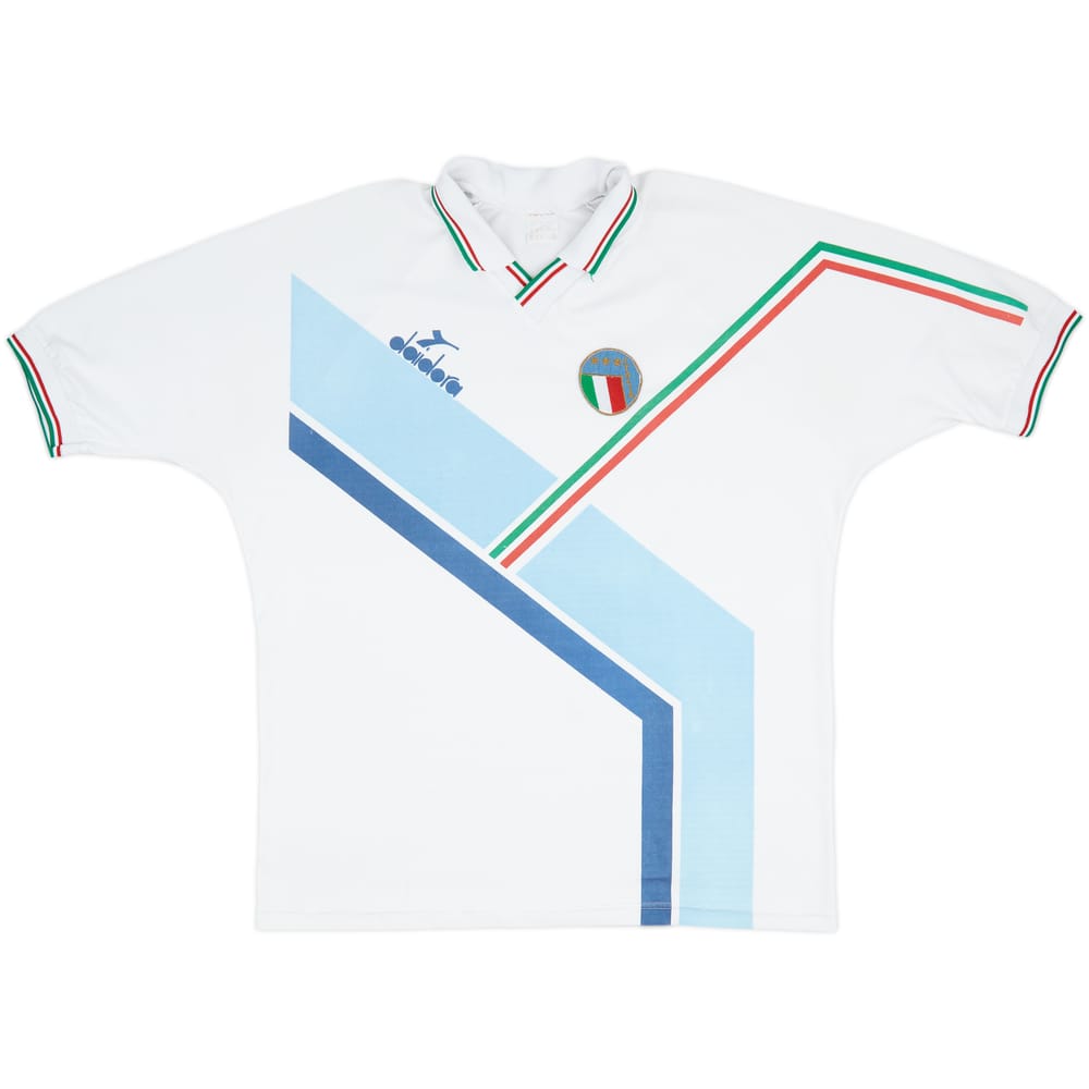 1986-90 Italy Diadora Training Shirt - 8/10 - (XL)