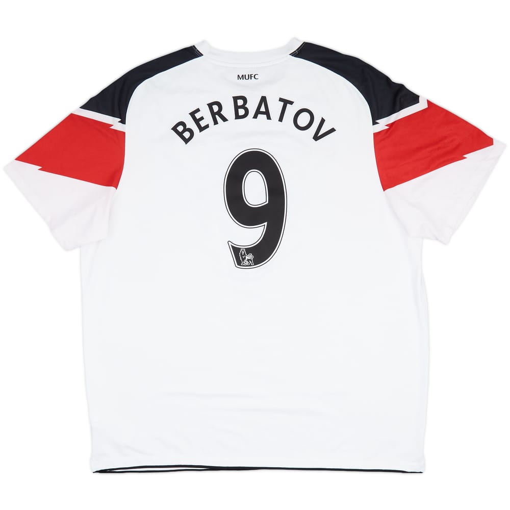 2010-12 Manchester United Away Shirt Berbatov #9 - 5/10 - (XXL)