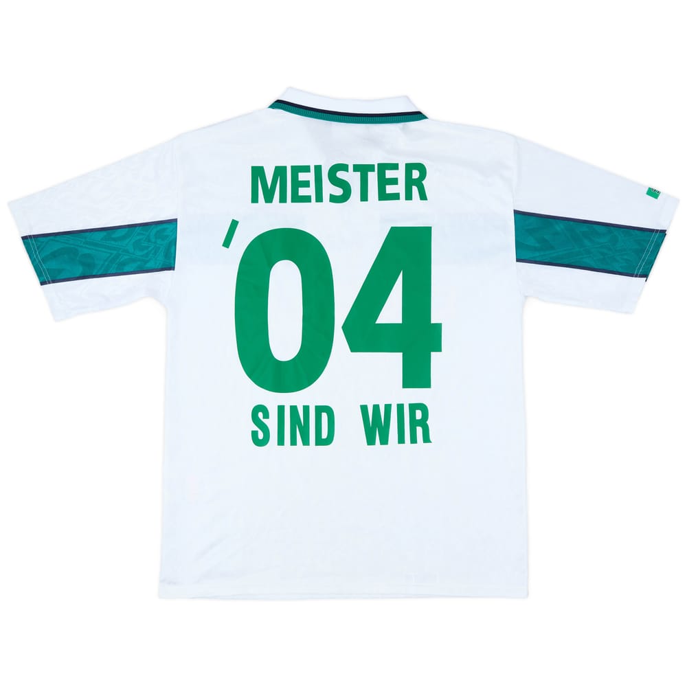 1998-99 Werder Bremen Away Shirt Meister Sind Wir #04 - 8/10 - (M)