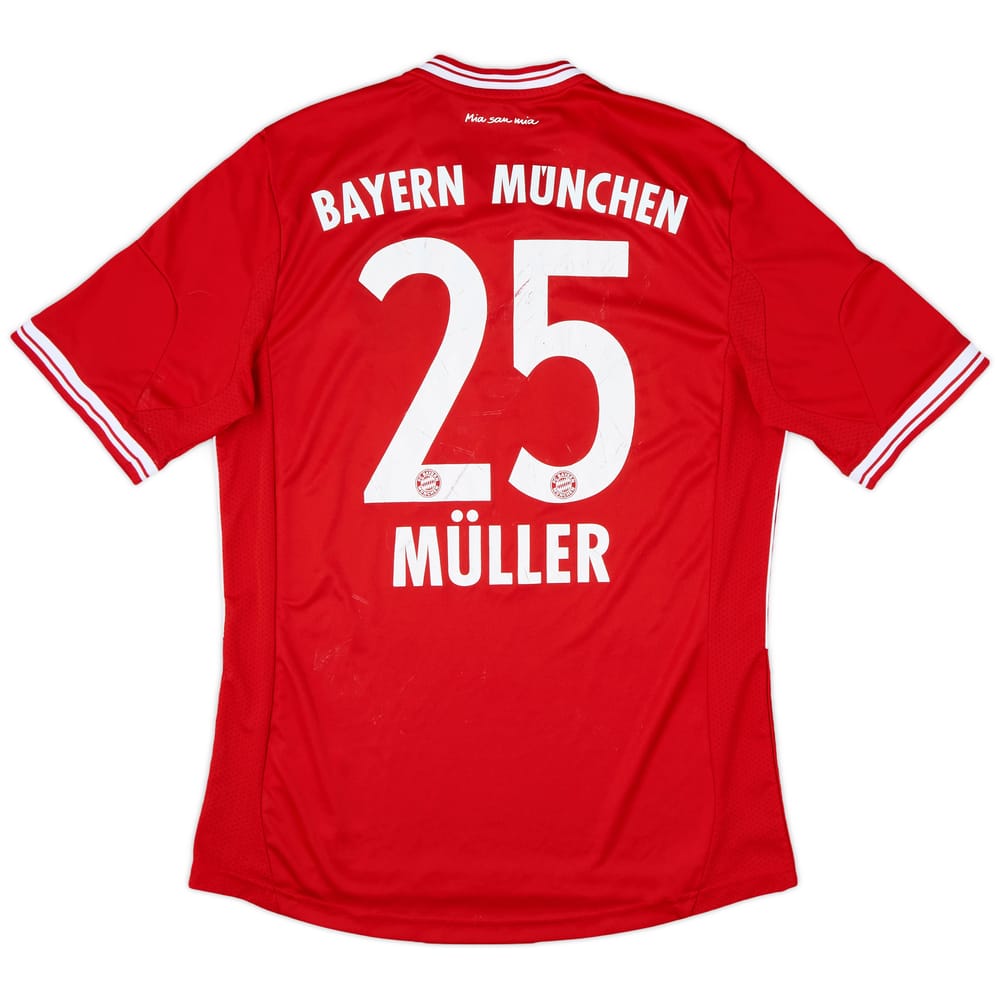 2013-14 Bayern Munich Home Shirt Muller #25 - 5/10 - (M)