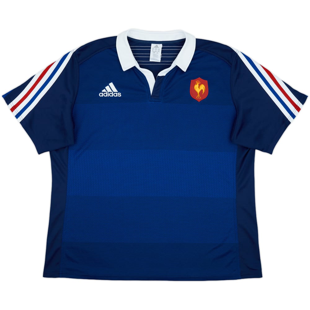 2013 France Rugby Home Shirt - 9/10 - (3XL)