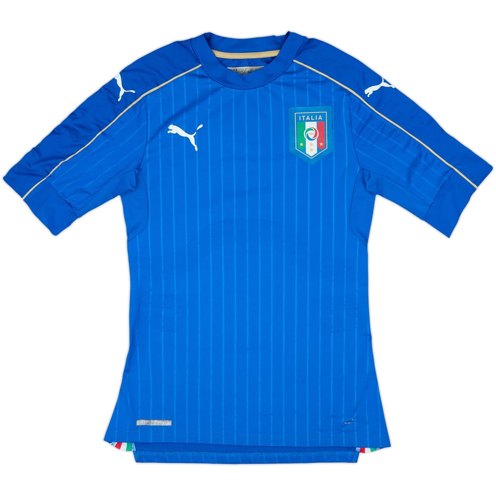 2016-17 Italy Player Issue Home Shirt - 5/10 - (M)