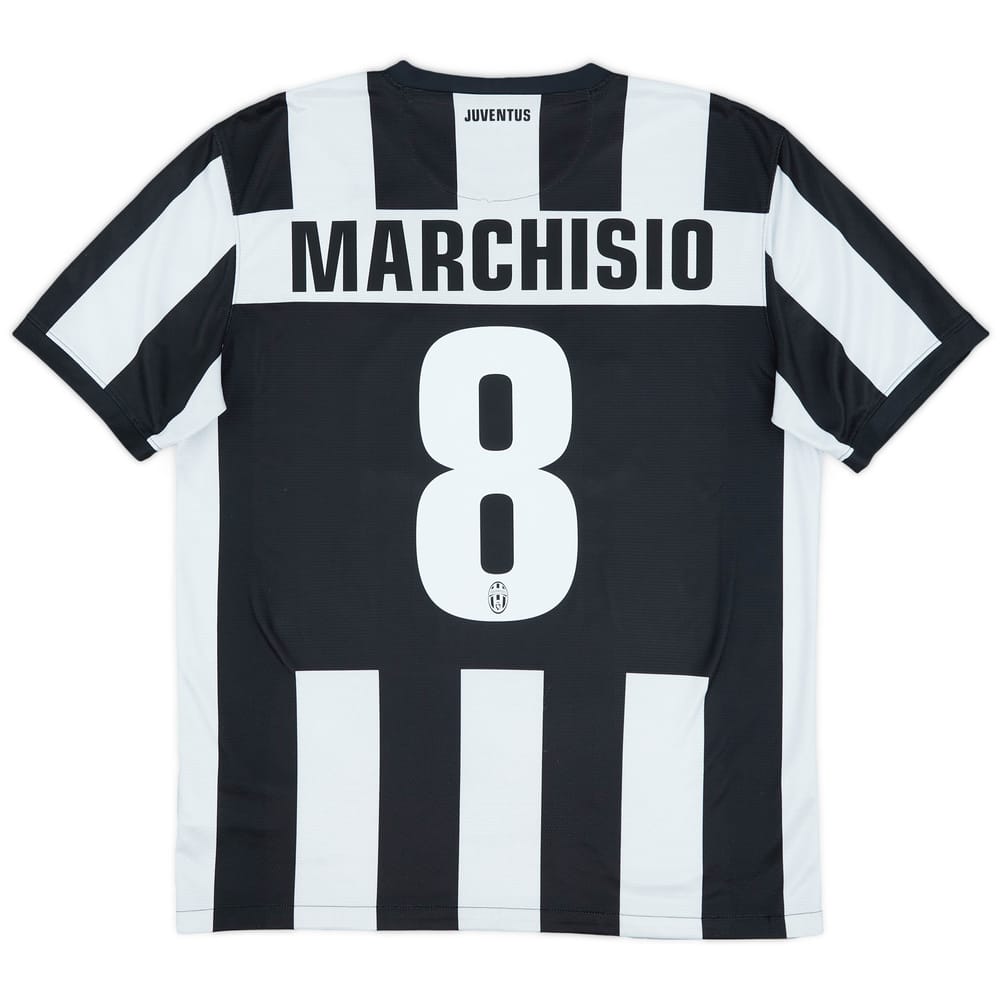 2013-14 Juventus Home Shirt Marchisio #8 - 6/10 - (L)
