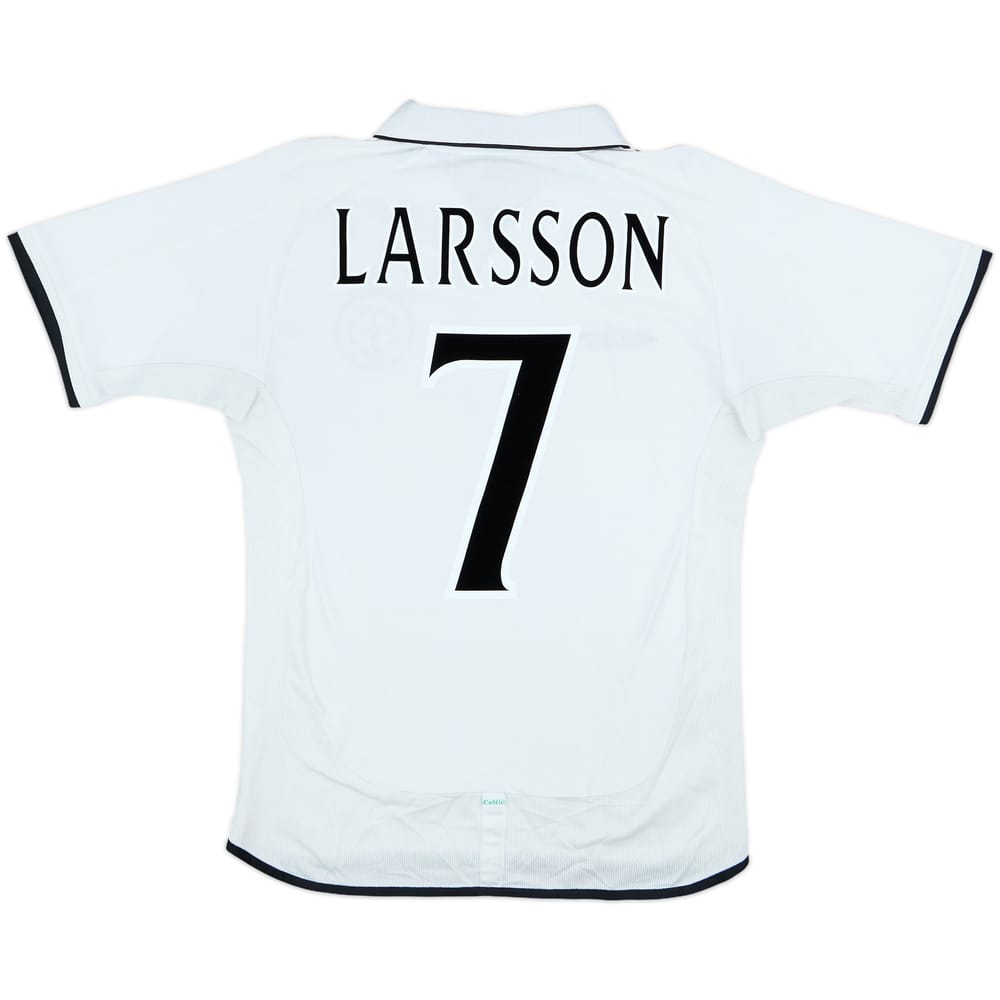 2001-02 Celtic Away Shirt Larsson #7 - 7/10 - (S)