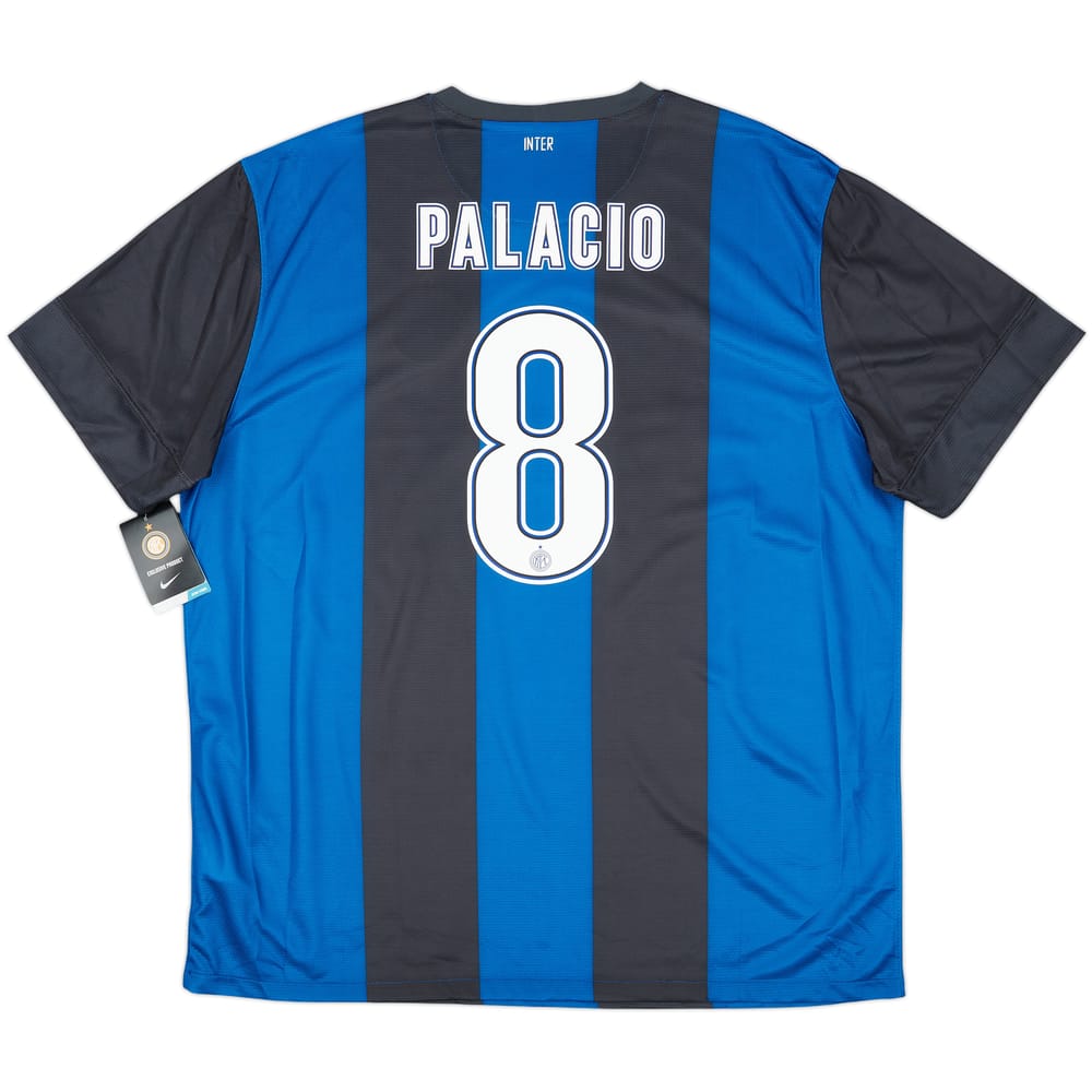 2012-13 Inter Milan Home Shirt Palacio #8 (XXL)