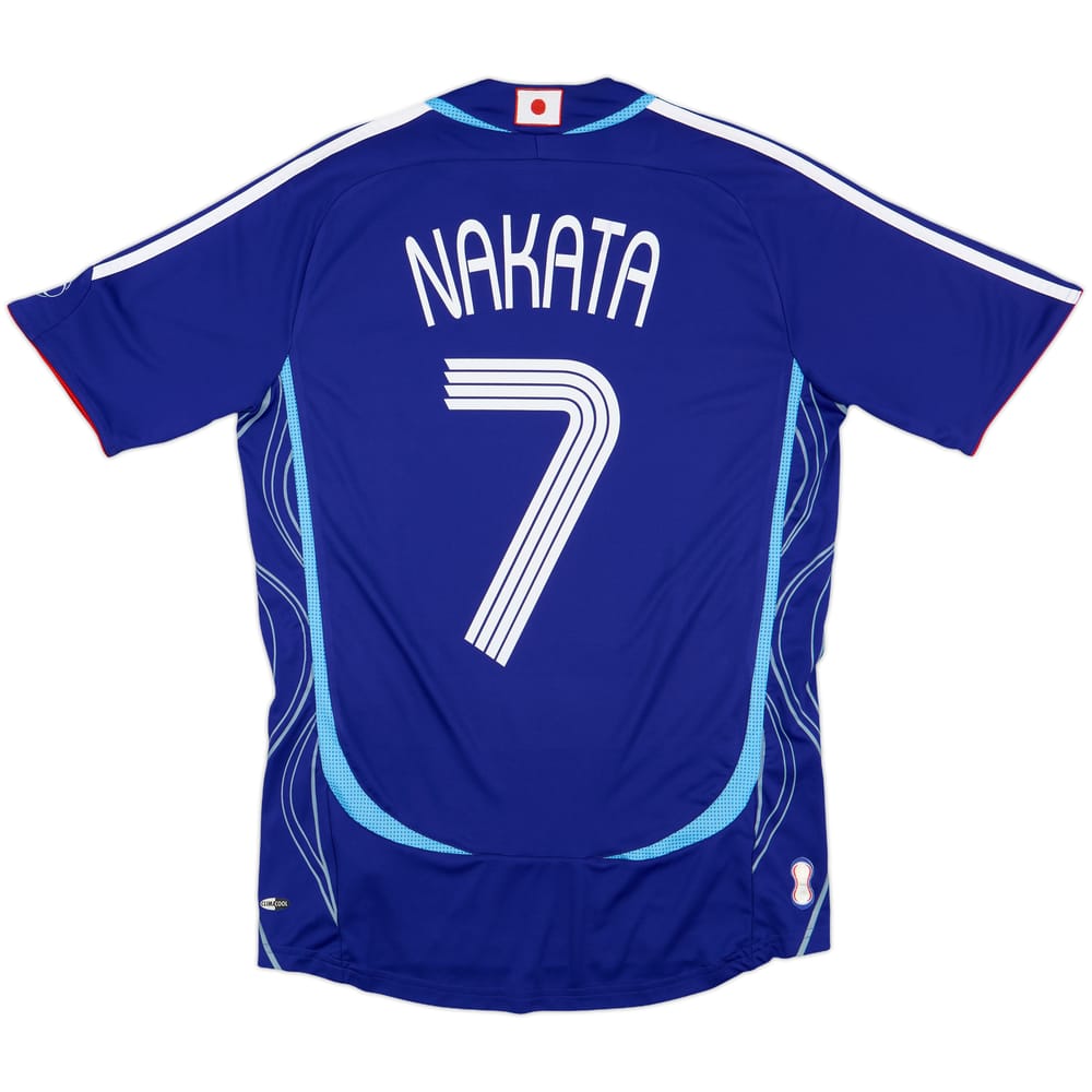 2006-08 Japan Home Shirt Nakata #7 - 9/10 - (S)