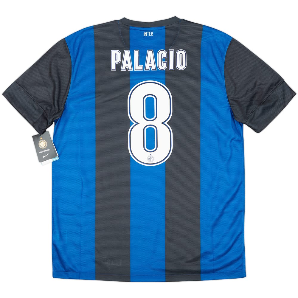 2012-13 Inter Milan Home Shirt Palacio #8 (L)