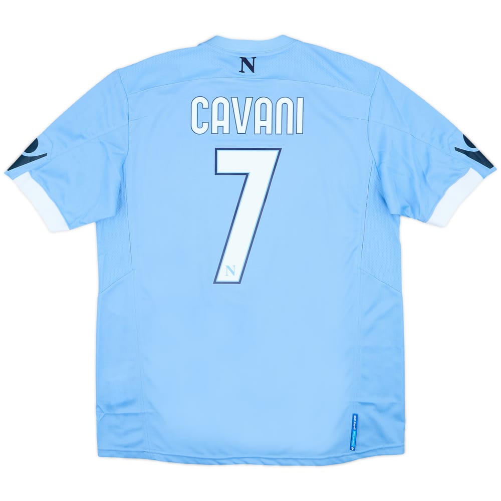 2010-11 Napoli Home Shirt Cavani #7 (XL)