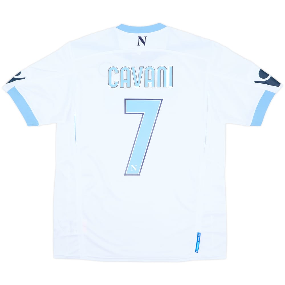 2010-11 Napoli Away Shirt Cavani #7 (L)