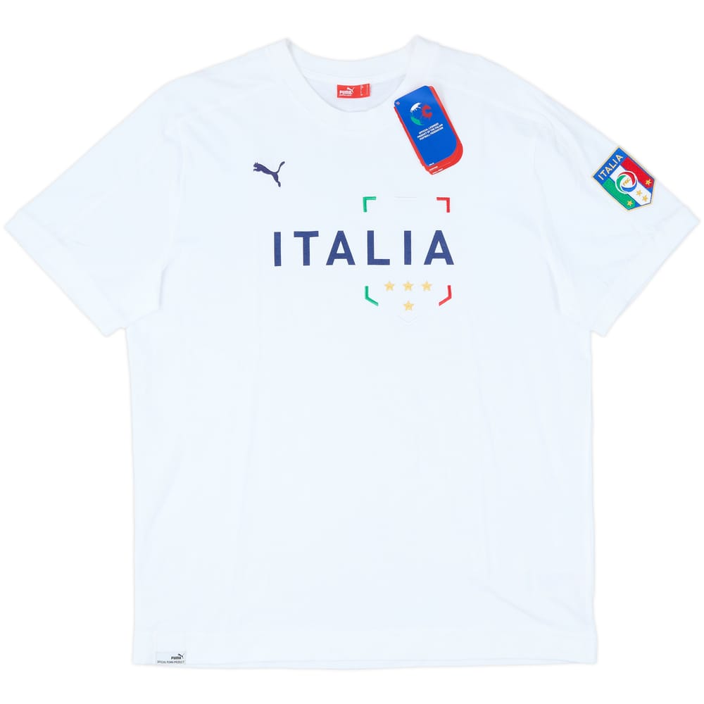2021-22 Italy Puma Cotton Tee (L)