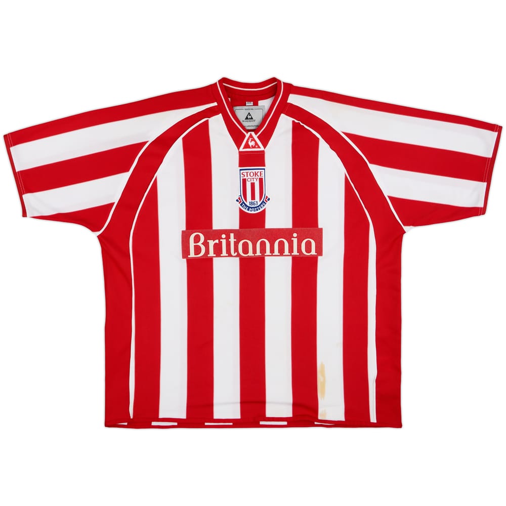2001-03 Stoke City Home Shirt - 5/10 - (XL)