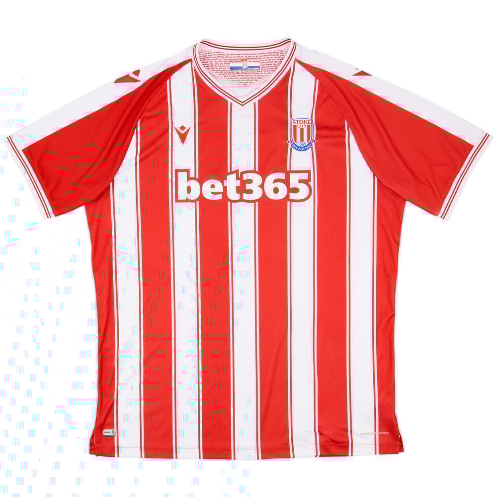 2020-21 Stoke City Home Shirt - 9/10 - (4XL)