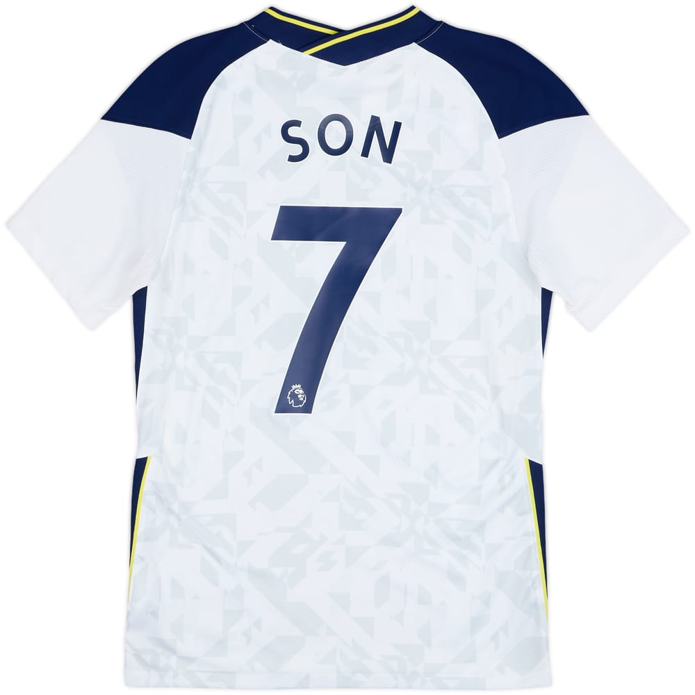 2020-21 Tottenham Home Shirt Son #7 - 9/10 - (S)