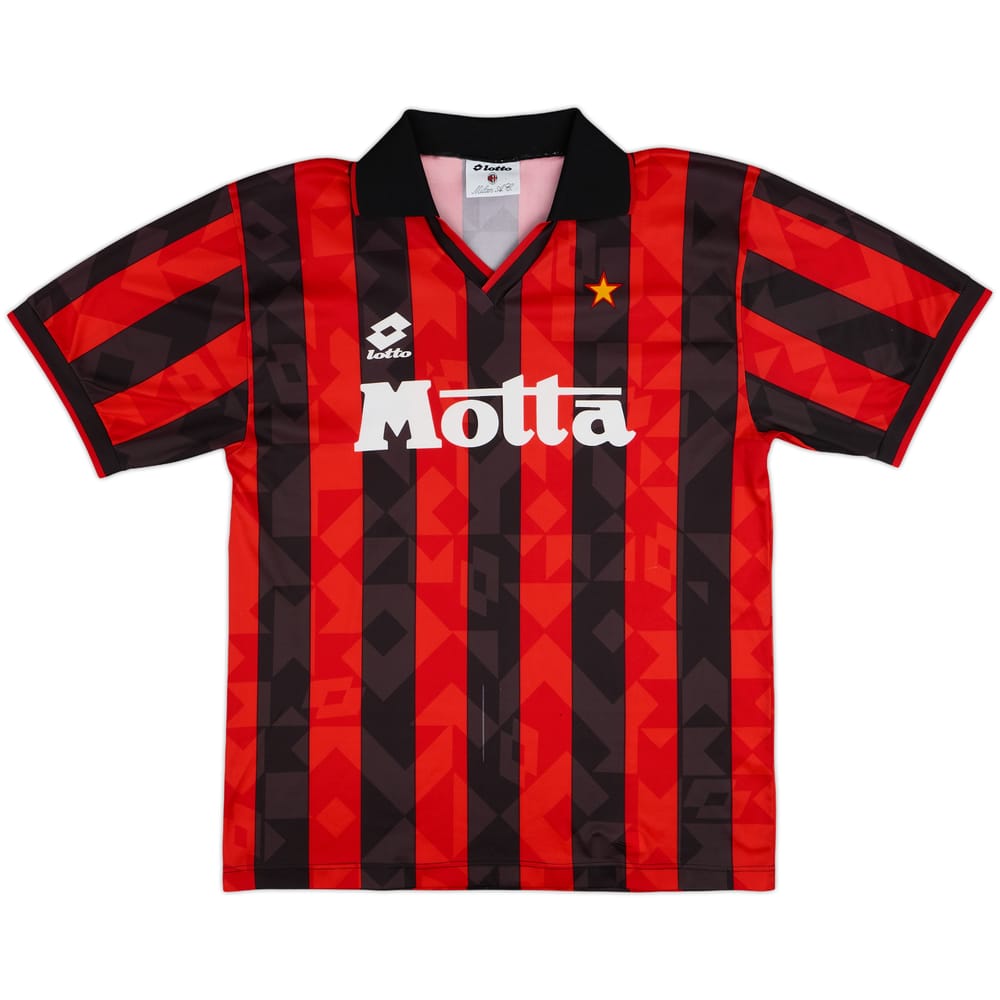 1993-94 AC Milan Home Shirt - 8/10 - (M)