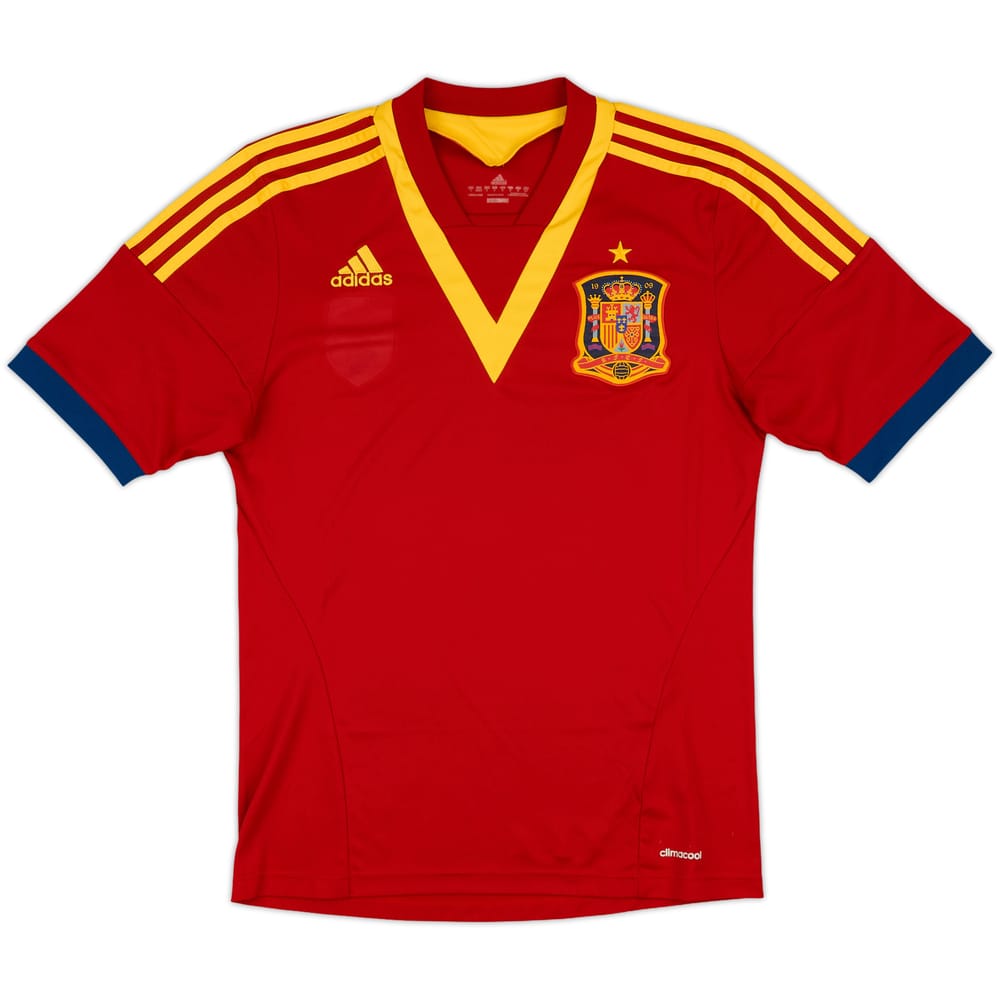 2013 Spain Confederation Cup Home Shirt - 4/10 - (S)