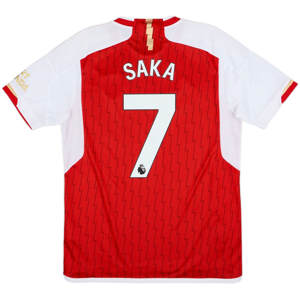2023-24 Arsenal Home Shirt Saka #7 - 9/10 - (L)