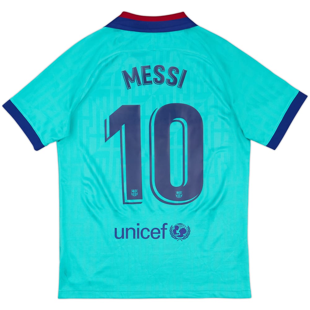 2019-20 Barcelona Third CL Shirt Messi #10 - 9/10 - (M)